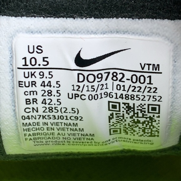 Nike Waffle One Phantom Sail Running Shoes DO9782-001 Men’s Sz 10.5 - Picture 10 of 10